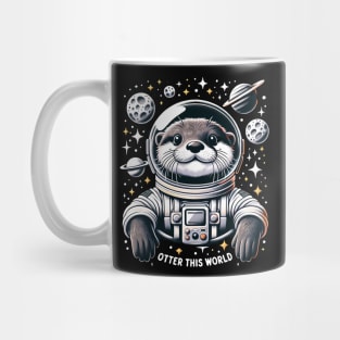 Otter Space Explorer Mug